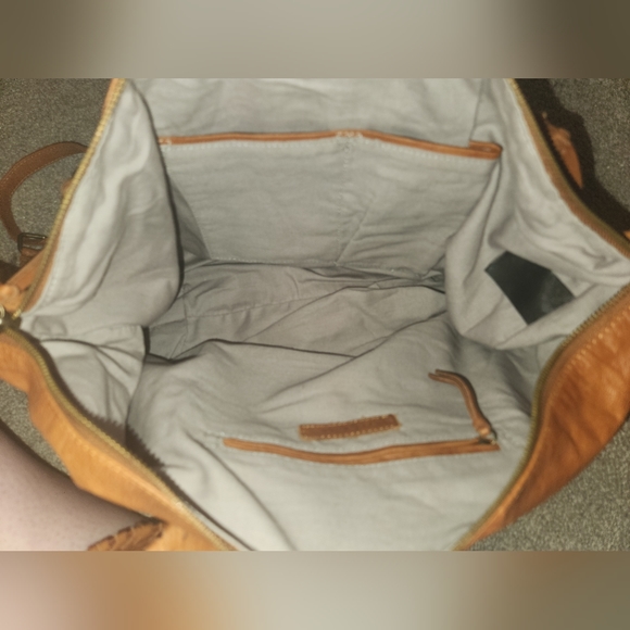 Day & Mood Penny Slouch Satchel in Cognac; Brand-new with Tags - Picture 9 of 16